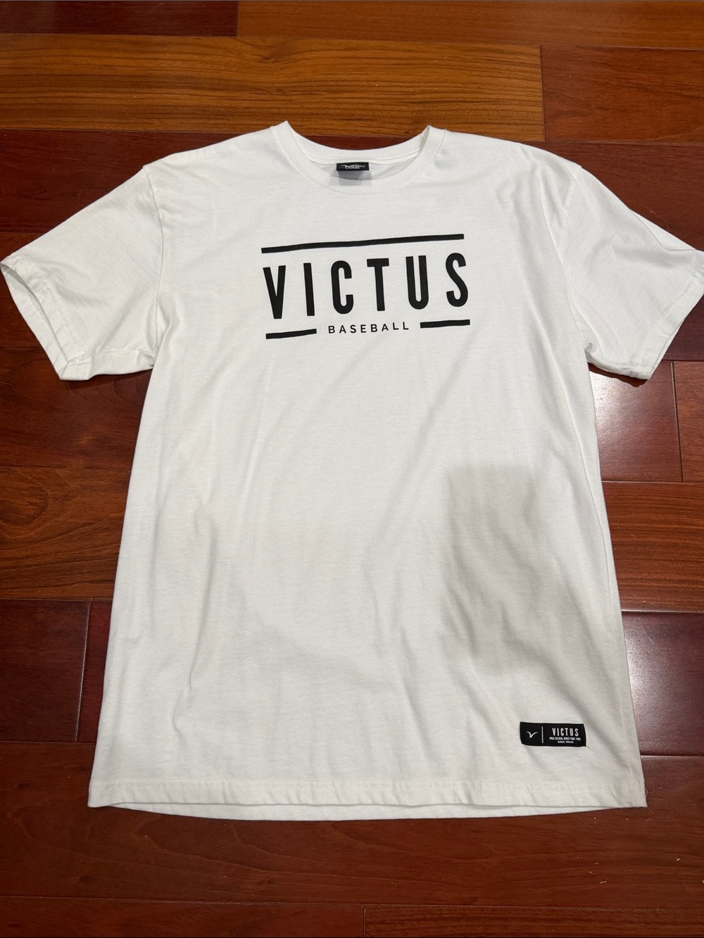 Baseball Men's White Logo T-Shirt